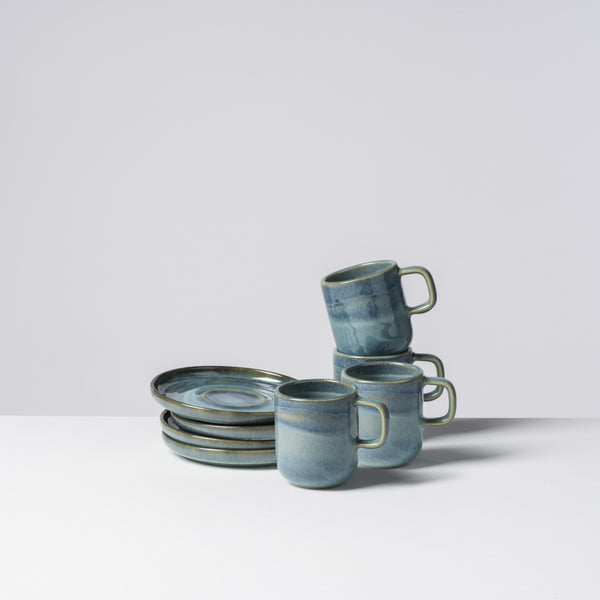 Tiefer See - Espressotassen-Set