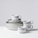 Tiefer See - Kaffeeservice für 4 Personen