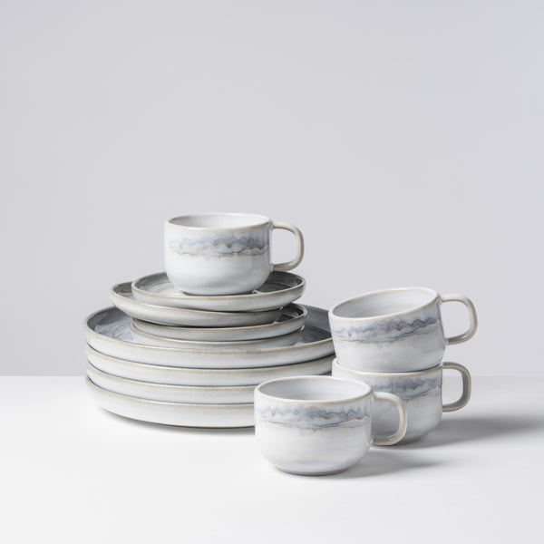 Tiefer See - Kaffeeservice für 4 Personen