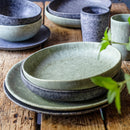 Moos'n'Stein - Dessertteller 4er-Set