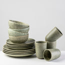 Moos'n'Stein - Kombiservice für 4 Personen